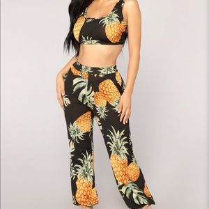 Summer top and bottom set